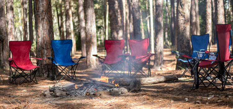 Great Camping Chair Storage Ideas