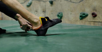 How to Stretch Climbing Shoes